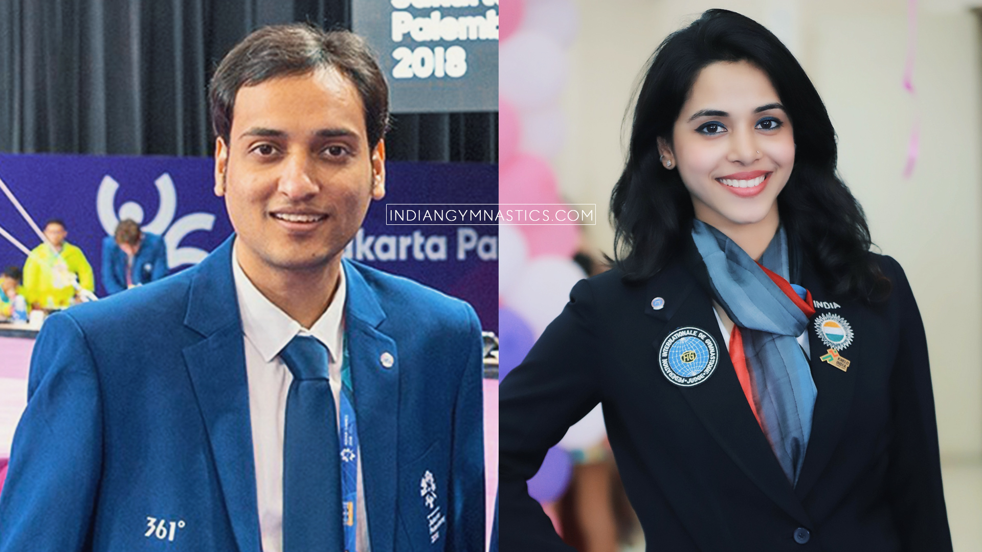 Deepak Kabra and Akshata Shete acting as a Superior Jury for Asian Championships 2019